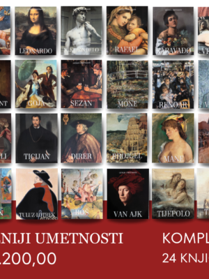 Geniji umetnosti komplet 24 knjige
